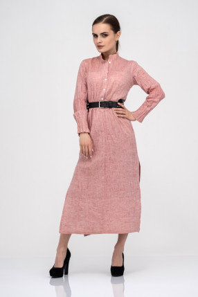 Платье рубашка из хлопка